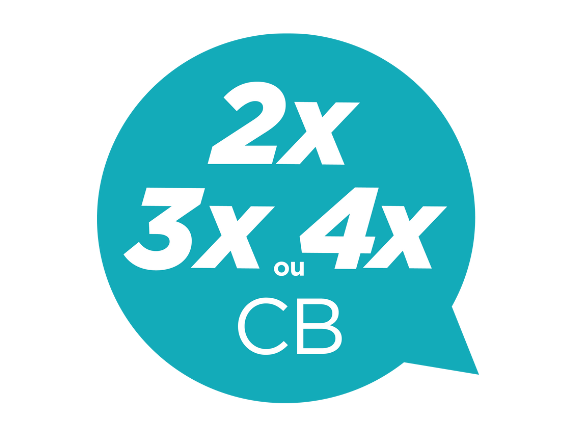 Paiement en 2, 3 ou 4 fois par carte bancaire